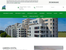 Tablet Screenshot of greenvista.ro